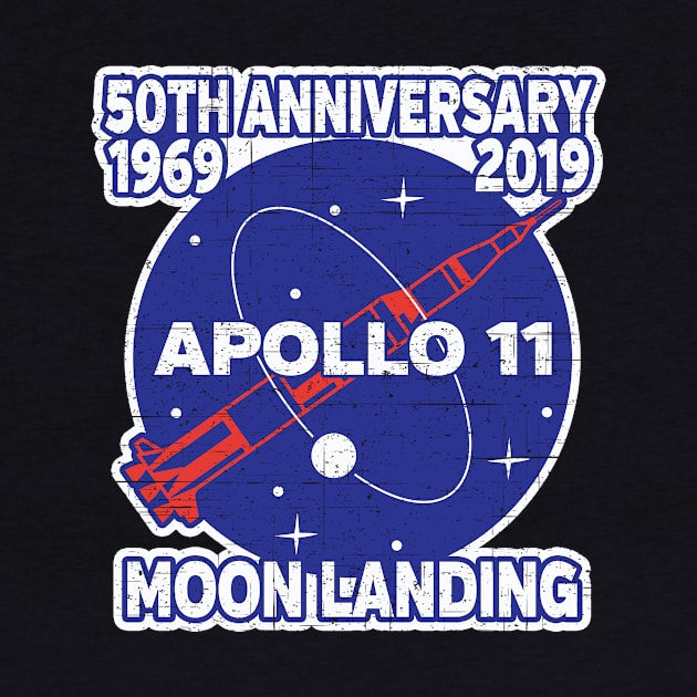 Apollo 11 50th Anniversary NASA Moon Landing 2019 by RadStar